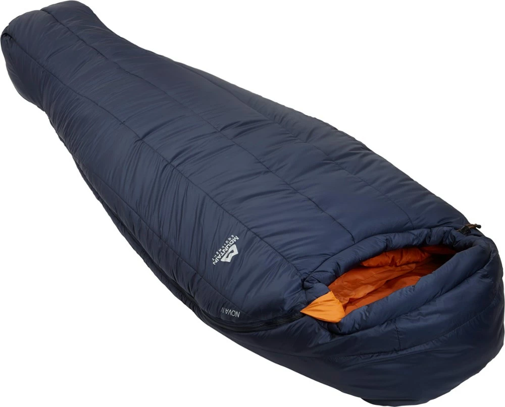 Mountain Equipment Nova IV Sleeping Bag - Men's Long - Cosmos/Blaze 2 Mountain Equipment Nova IV Sleeping Bag - Men's Long - Cosmos/Blaze - Image 2