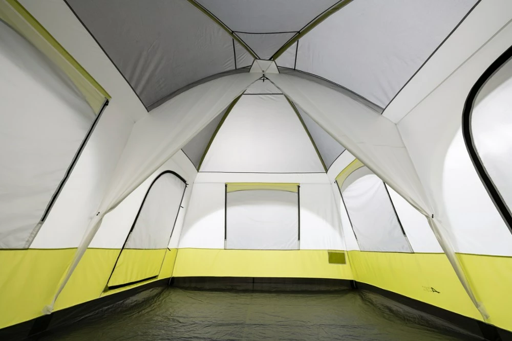 Cedar Ridge Ironwood Two-Room Tent - Gray/Citrus 7 Cedar Ridge Ironwood Two-Room Tent - Gray/Citrus - Image 7