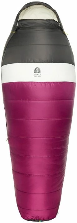 Sierra Designs Synthesis 20 Sleeping Bag - Women's - Maroon/Black