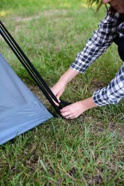 ALPS Mountaineering Camp Creek 4 Tent - Gray/Red -Camp & Hike Deals Shop 1c8de605 e4be 4835 b6fc 0724d25644ed