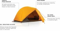 Zempire Atom 1-Person Tent - Orange -Camp & Hike Deals Shop 251ca9d2 2da3 472a a453 ad0640d80a20