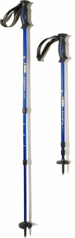 Mountainsmith Pinnacle Trekking Poles - Pair - Blue -Camp & Hike Deals Shop 29447ed6 b55a 4f41 93e4 a6cd8d1b6406