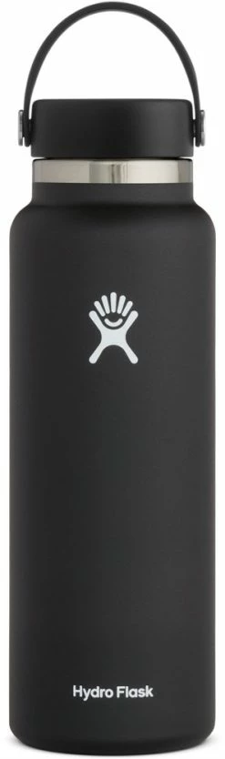 Hydro Flask Wide-Mouth Vacuum Water Bottle with Flex Cap - 40 fl. oz. -Camp & Hike Deals Shop 3fa9a6c1 1ade 4bb2 a5b3 37f3b9614e57