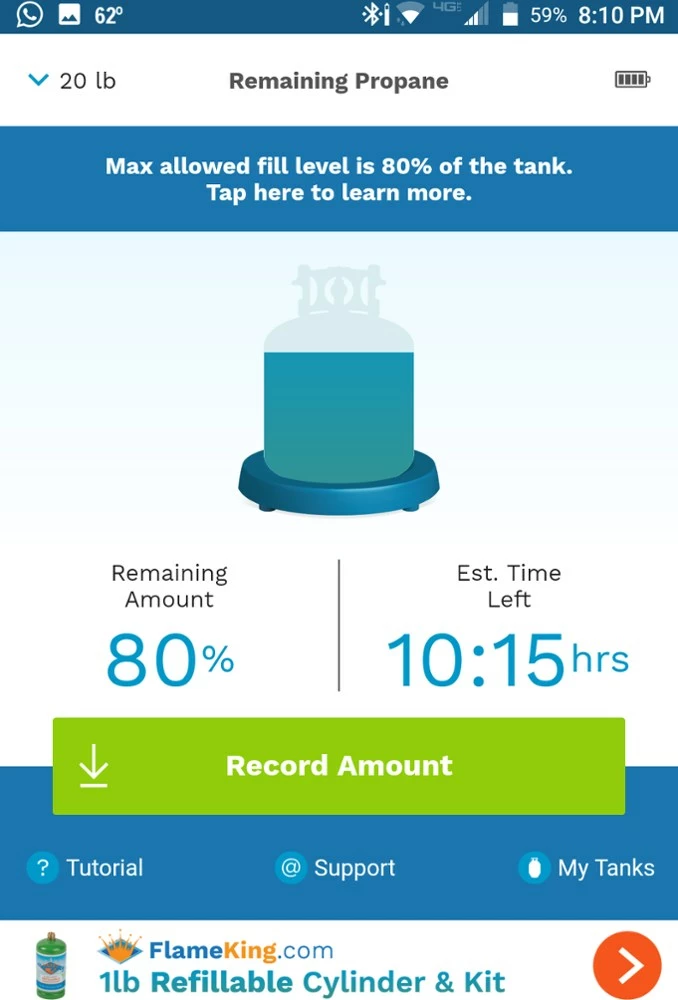 Flame King Smart Propane Scale 4 Flame King Smart Propane Scale - Image 4