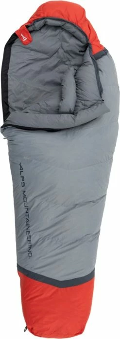 ALPS Mountaineering Zenith 30 Sleeping Bag - 2022 - Gray/Red