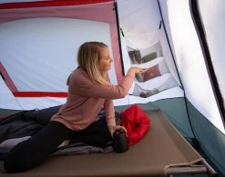 ALPS Mountaineering Camp Creek 4 Tent - Gray/Red -Camp & Hike Deals Shop 4624f142 6607 4e30 8638 8dca1e508b18