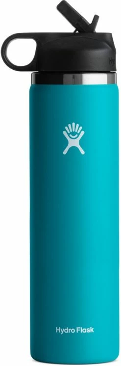 Hydro Flask Wide-Mouth Vacuum Water Bottle with Straw Lid - 24 fl. oz. -Camp & Hike Deals Shop 59b416d7 0363 4521 8cf7 4489a540f80e