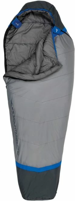 ALPS Mountaineering Aura +20 Sleeping Bag - Long - Gray/Charcoal