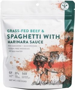 Heather's Choice Mom's Spaghetti with Beef and Marinana Sauce - 1 Serving - None