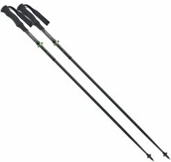 Komperdell Carbon Trail UL Vario Trekking Poles - Pair - Black/Green