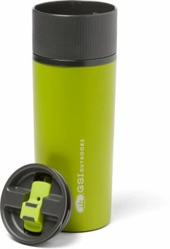 GSI Outdoors Glacier Commuter Mug - Green - 17 fl. oz. -Camp & Hike Deals Shop 76dbd1ce e51d 4e5a 8c63 b0490edda70a