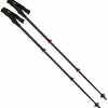 Komperdell Carbon C3 Compact Trekking Poles - Pair - Black/Berry