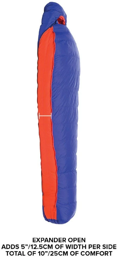 Big Agnes Torchlight 30 Sleeping Bag - Women's Petite - Cobalt/Orange 11 Big Agnes Torchlight 30 Sleeping Bag - Women's Petite - Cobalt/Orange - Image 11