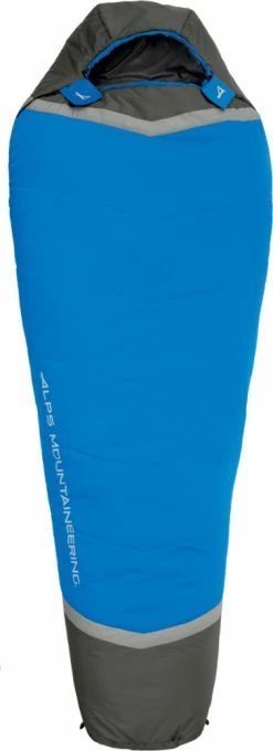 ALPS Mountaineering Aura +35 Sleeping Bag - Long - Blue/Charcoal