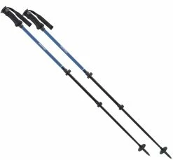 Komperdell Alpinist Powerlock Foam Trekking Poles - Pair - Blue