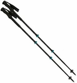 Komperdell Carbon C3 Pro Trekking Poles - 2020 - Pair - Black/Green