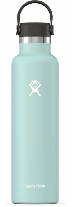 Hydro Flask Standard-Mouth Vacuum Water Bottle with Flex Cap - 24 fl. oz. -Camp & Hike Deals Shop bc6173f3 cfc1 4499 a3f1 6bf10b62351c