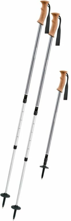 Komperdell Peak Cork Antishock Trekking Poles - Pair - Gray -Camp & Hike Deals Shop bced90cb e796 4791 84ac b0867eff46d0