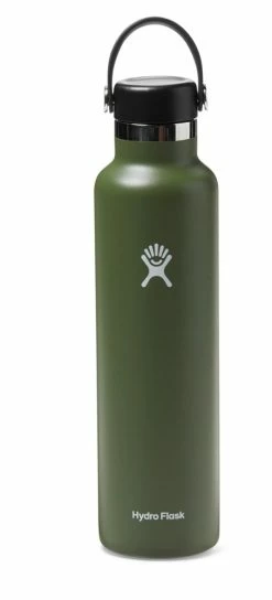 Hydro Flask Standard-Mouth Vacuum Water Bottle with Flex Cap - 24 fl. oz. -Camp & Hike Deals Shop c5f6e173 1328 4661 a405 09ffebdf51e8