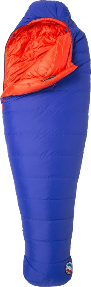 Big Agnes Torchlight 30 Sleeping Bag - Women's Petite - Cobalt/Orange 3 Big Agnes Torchlight 30 Sleeping Bag - Women's Petite - Cobalt/Orange - Image 3