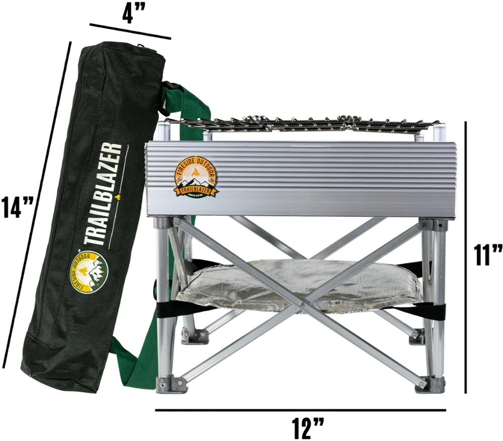 FIRESIDE OUTDOOR Trailblazer Fire Pit and Grill 2 FIRESIDE OUTDOOR Trailblazer Fire Pit and Grill - Image 2