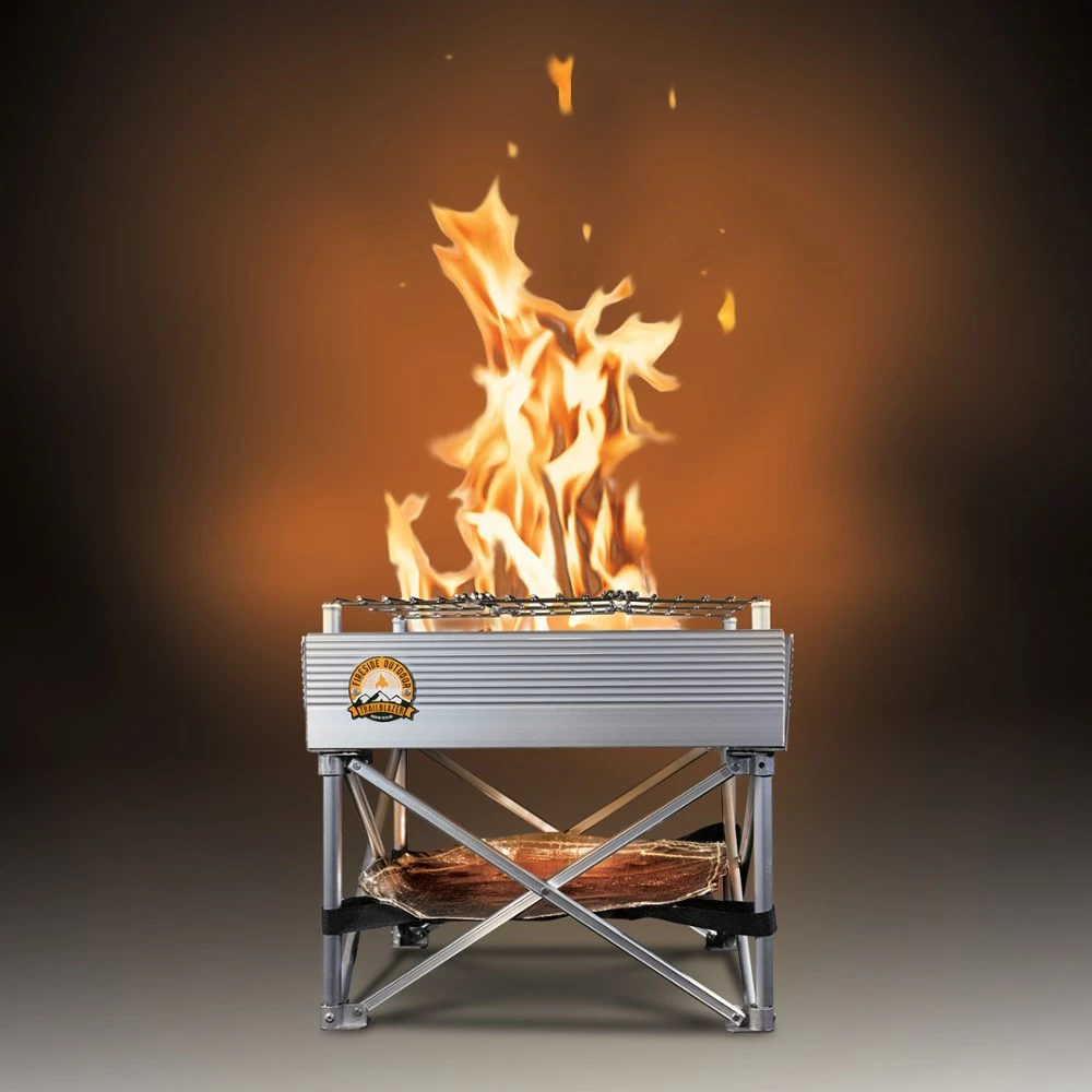 FIRESIDE OUTDOOR Trailblazer Fire Pit and Grill 1 FIRESIDE OUTDOOR Trailblazer Fire Pit and Grill