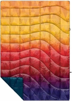 Rumpl Down Puffy Blanket - Pyro Tri-Fade