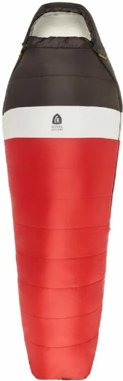 Sierra Designs Synthesis 20 Sleeping Bag - Long - Red/Black